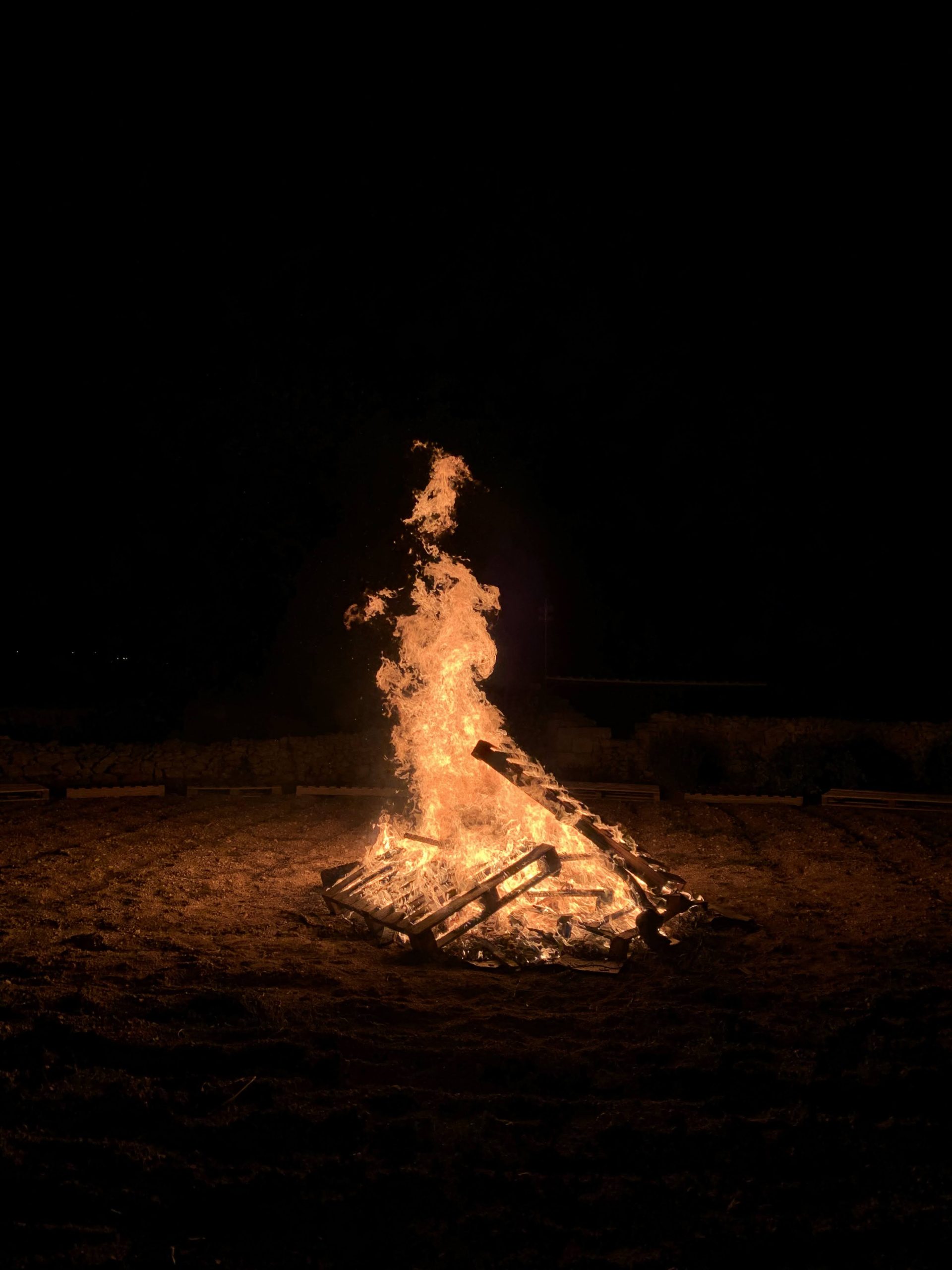 ACTS Boot Camp bonfire